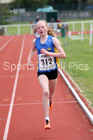 Girls under-15s 3000 metres, 2019 North Eastern Track and Field Champs., Middlesbrough. Photo:  David T. Hewitson/Sports for All Pics